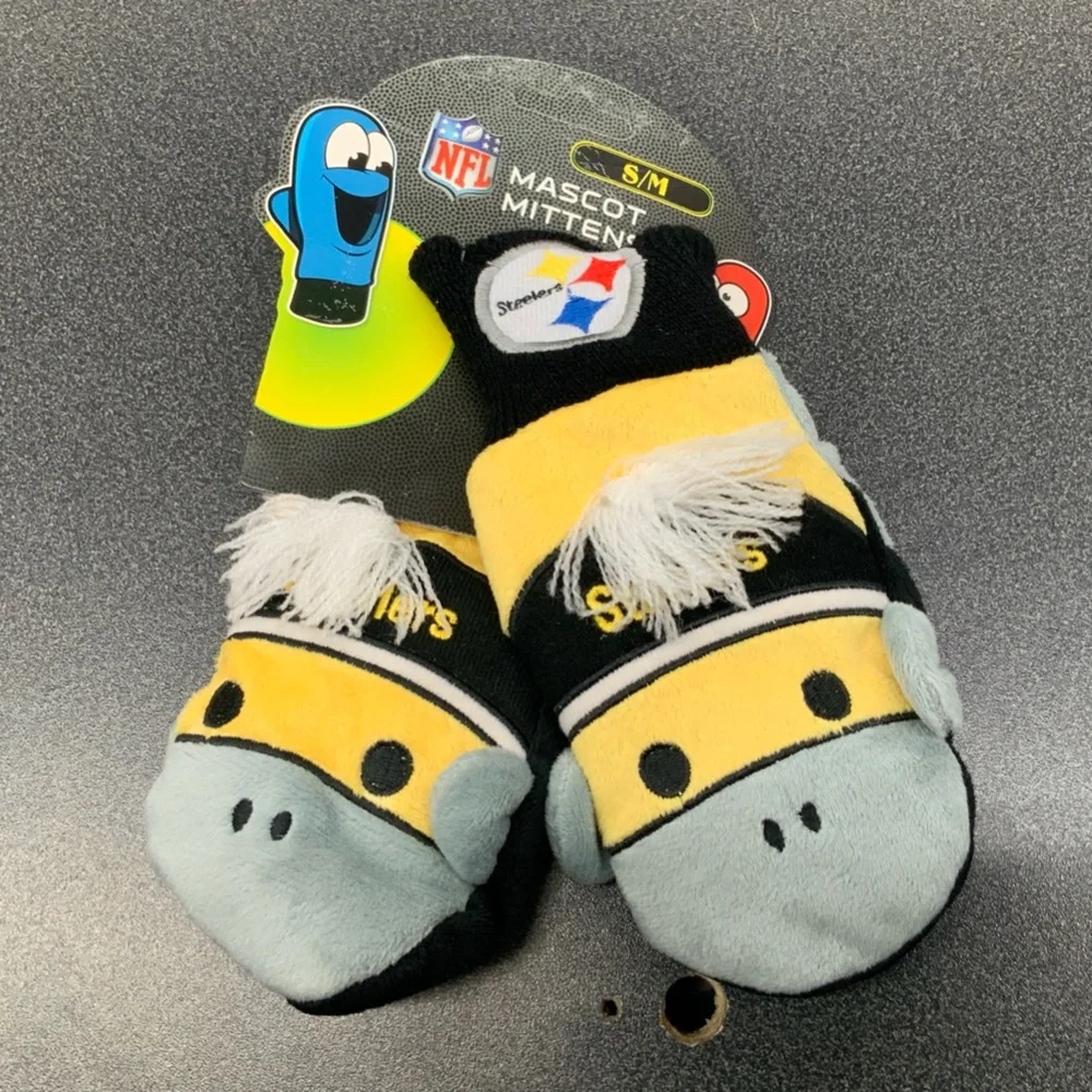 Pittsburgh Steelers Mascot Mittens